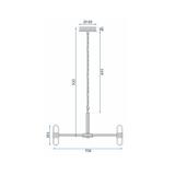 LED-takpendel MODERN APP770-6C
