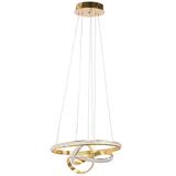 HÄNGANDE LED-TAKLAMPA LHJ035-CP GULDFÄRGAD
