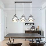 HÄNGANDE TAKLAMPA I LOFTSTIL BELLO 3x E27 APP012-3CP