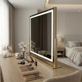 Spegel LED Studio L.Gold 58x45