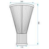 VÄGGLAMPA KINKIET Boho APP1272-1W
