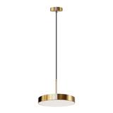TAKLAMPA HÄNGANDE LED APP1687-1CP 30CM BORSTAD GULD