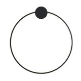 VÄGGLAMPA VÄGGLYS LED APP1389-CW SVART 50 cm