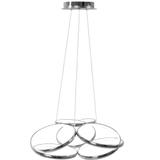 Modern takarmatur LED för tak + FJÄRRKONTROLL APP795-CP Flat Krom