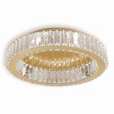 KRYSZTALLOPPLYSNING PLAFOND APP1722-C 50 cm BORSTAD GULD