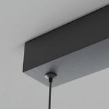 Hängande LED-lampa LHJ041-CP 100 cm SVART
