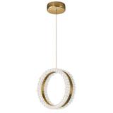 HÄNGANDE LED TAKLAMPA LHJ098-CP GULD