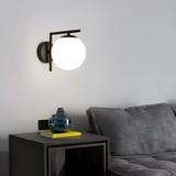 Vägglampa G101-1W Svart Vit