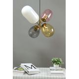 Glaspendellampa för Tak APP436-4C Multicolor