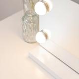 LED-väggspegel HOLLYWOOD White