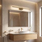 Applique da bagno LED APP1893-1W 60 cm BRUSH GOLD