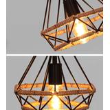 Lampe Géométrique Corde APP678-1CP