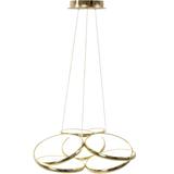 Modern taklampa LED + FJÄRRKONTROLL APP794-CP Flat Guld