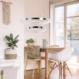 HÄNGLAMPA LED G046-2CP KROM
