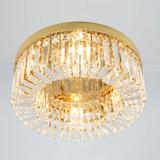 KRYSKTALLAMPA PLAFOND APP1729-8C 60 cm GULD