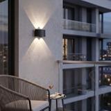 Fassadenleuchte Wandleuchte LED JNH039-4G Black