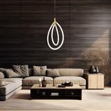 HÄNGLAMPA LED G017-CP GULD