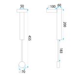 Vägglampa APP1600-W