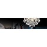 Kristalltaklampa Plafond Ljuskrona Glamour APP403-C