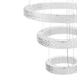 HÄNGLAMPA LED KRISTALL MS008-CP Krom