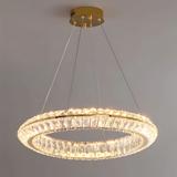 HÄNGENDE LED TAKLAMPA APP1768-CP Guld 60 cm