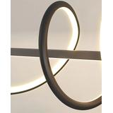 Lampa HÄNGANDE LED LHJ023-CP 120 cm SVART
