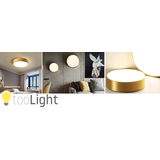 Taklampa Plafond Classic APP872-C 30 cm Guld