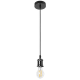Taklampa hängande LUMO APP008-1CP Svart
