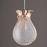 HÄNGANDE TAKLAMPA LHJ107-1CP LJUS ROSÉGULD
