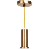 Hängande Lampa i Glas Mjölkvit Kula APP666-1CP Guld