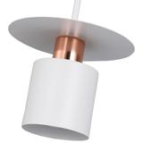 Hänglampa APP1146-1CP Vit Roséguld