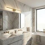 Applique da bagno LED APP1893-1W 60 cm BRUSH GOLD