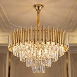 Kristall-pendellampa SWE103-CP GOLD