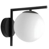 Vägglampa G101-1W Svart Vit