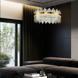 Kristalltaklampa APP1515-CP60 Guld