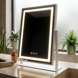 LED-spegel LUMI White 30x40cm