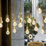Hängande Taklampa Enkel Retro APP649-1CP Guld