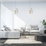HÄNGLAMPA LED G076-1CP Guld