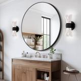 LED vägglampa G029-W Svart