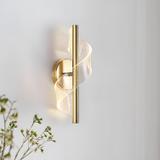 LED-vägglampa G032-W Guld