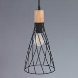 HÄNGANDE TAKLAMPA APP1268-1CP Svart