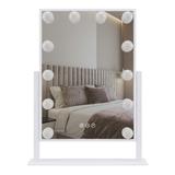 LED-spegel Style White 30x40