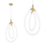 HÄNGLAMPA LED G017-CP GULD