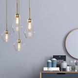 Glas taklampa APP440-1CP Transparent