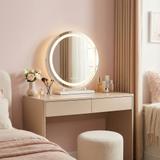 Spegel LED MAKE-UP Vit 40 cm