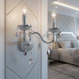 VÄGGLAMPA EBT019-2W Krom
