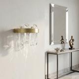 LED-vägglampa SWE075-W Brushed Gold