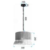HÄNGENDE TAKLAMPA APP1736-1CP 30 cm