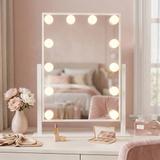 LED-spegel Style White 30x40