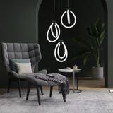 LED-PENDLARLAMPA G022-3CPR SVART